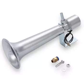 Kanoan Пневматический сигнал Shifflet Horn Yankee Horn 12V 24V Совместимый 180 дБ Громкий звук Грузовик Самосвал Легковой автомобиль Корабль Лодка Сигнал Горн Горн Пользовательский сигнал Общий