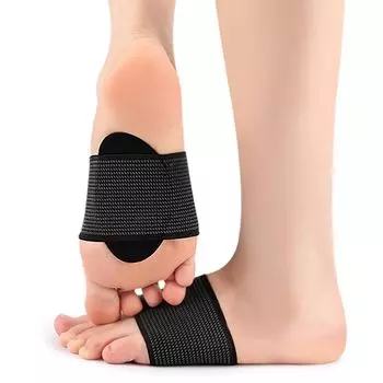 Kanoki Foot Arch Flat Arch Защита от ударов Стояние Стояние Унисекс Поддержка, Поддержка, Покрытие, Поглощение, Покрытие, Работа, Бег, Скалолазание, Работа, чёрный