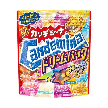 Kanro Kandemina Gummy Dream Pack 152 г x 4 шт.