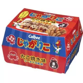 Kansai Limited Calbee Jagariko Takoyaki Соус со вкусом майонеза 1 коробка 8 пакетов [Kansai Limited]