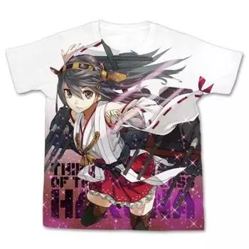 Kantai Collection -KanColle- Футболка Haruna Full Graphic, размер белый:S