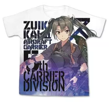 Kantai Collection -KanColle- Футболка с рисунком Zuikaku Kai-ni белого цвета, размер M