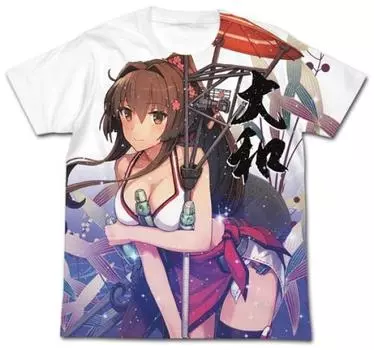 Kantai Collection Yamato купальник Mode Full Graphic White M Size -KanColle- футболка белый