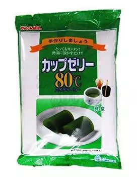 Kanten Papa Cup Jelly AC Matcha 200g servings x 2 (6 bags)