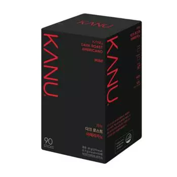 Kanu Американо темной/слабой обжарки Мини 0,9 г X 90 стиков Dark Roast 90T