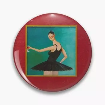 Kanye West, дизайн альбома, мягкая пуговица, булавка с мультяшным воротником, брошь для одежды, ювелирный декор, забавный милый модный значок, креативная булавка с отворотом