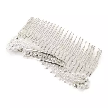 Канзаши японские волосы повседневный жемчуг Сделано в канзаси Watmosphere волосы после официального выпускного входа жемчужное украшение для волос, использование, расческа, Япония, серебряный