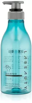 Kao Аппликатор La Beauty Moisturizing Shampoo Round 400 мл Для продажи в упаковках Коммерческое использование Kao Professional Services [Пустой контейнер] [Чехол зелёный
