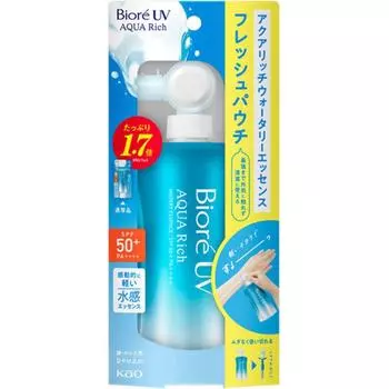 Kao Biore UV Aqua Rich Watery Essence Fresh Pouch 120 г