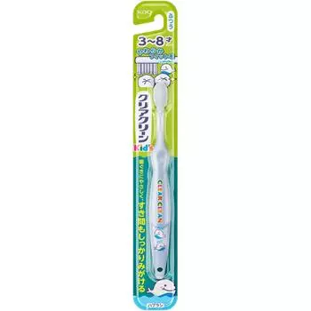 KAO CLEAR CLEAN Детская зубная щетка для детей 3-8 лет - Обычная 1 зубочистка Детские зубные щетки щетка Детская