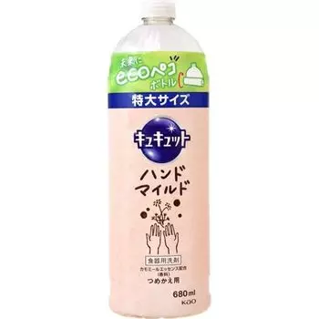 Kao Cucute Hand Mild Chamomile Сменный блок, очень большой, 680 мл