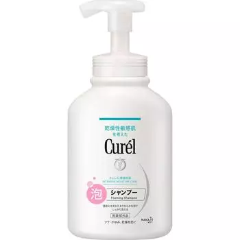 KAO Curel Bubble Шампунь Дозатор 480мл (Квази-наркотик) Body Care Curel Перед мытьем головы тщательно намочите кожу и волосы и нанесите пену. (около 6 насосов)