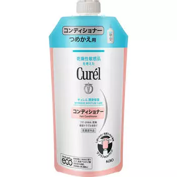 KAO Curel Кондиционер Сменный блок 340 мл (Квази-наркотик) Body Care Curel После мытья шампунем нанесите необходимое количество средства непосредственно на волосы и тщательно смойте.. Тело Ca