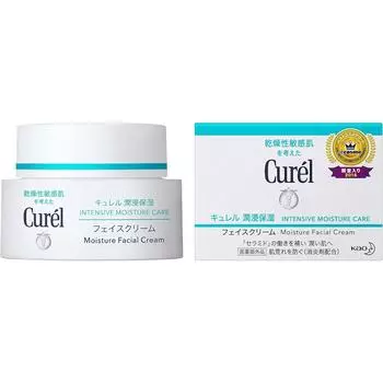 KAO Curel Medicated Moisture Cream увлажняющий крем, 40 гр