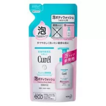 [Kao] Curel пена для мытья тела сменный блок 380 мл x набор из 5 предметов