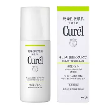 Kao Curel Sebum Trouble Care Увлажняющий гель x набор Сыворотка Curel [Распродажа набора] (120мл) 3-х компонентный [квази-наркотик]