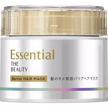 KAO Essential The Beauty Hair Barrier Mask 180 г ETSENSIAL Шампунь/кондиционер (уход за повреждениями) После мытья шампунем удалите излишки воды и нанесите на всю длину.