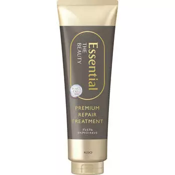 KAO Essential The Beauty Hair texture beauty premium treatment Увлажняющий восстанавливающий шампунь/кондиционер премиум-класса 250 г ETSENSIAL (уход за повреждениями) После мытья шампунем,
