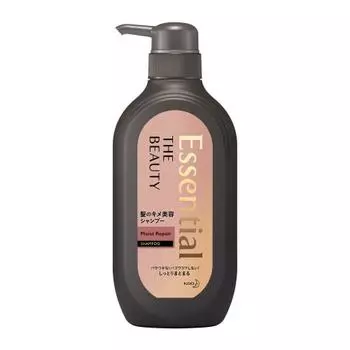 Kao Essential The Beauty Hair Texture Beauty Shampoo Moist Repair Main Item 500ml Damage Repair Hair Care Moisturizing