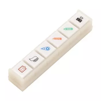 Kao Kodomo 1800-010 Stamp Six, Stationery