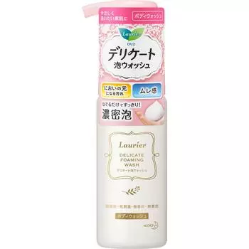 KAO Laurier Delicate Foam Wash 150 мл Delicate Zone Cleaner Чистящие средства После намочите кожу на проблемном участке, возьмите соответствующее количество средства