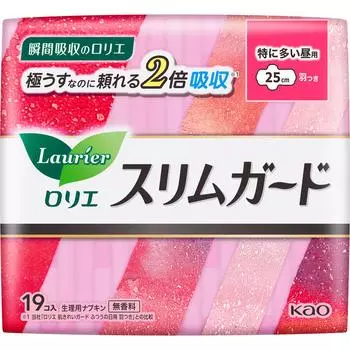 KAO Laurier SlimGuard Long Time Firm дневной крем для лица 19 шт. (Квази-лекарство) Салфетка Laurier Slim Guard Slim Laurier Slim Guard