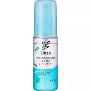 KAO Liese Moisture мятный душ мини 50 мл Уход за волосами: Распылите спрей в количестве, достаточном для увлажнения волос, и расчешите волосы вручную.. Когда вы начнете использовать