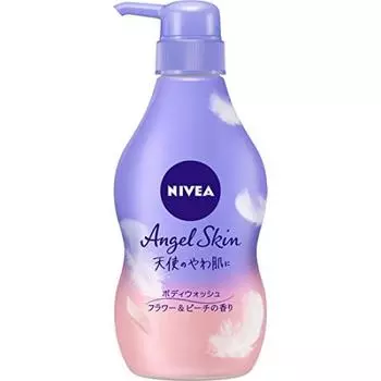 Kao Nivea Angel Skin Гель для душа Цветочно-персиковый аромат 480 мл x & 2 шт.