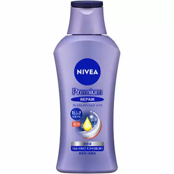 KAO NIVEA Premium Body Milk Repair 190 г (Квази-лекарство) Увлажняющие средства Уход за телом Нанесите необходимое количество на все тело, включая шею, руки,