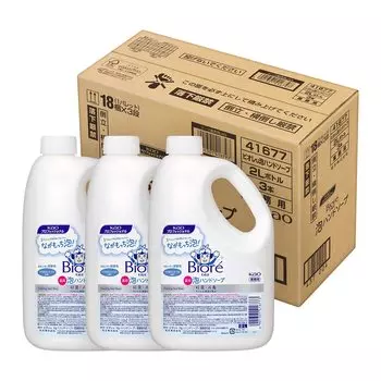 Kao Pro Series Kao Biore U Foam Hand Soap 2L Commercial Use Packed for Sale Mild Citrus Scent Kao Professional Services [Large Capacity] [Case Sold]