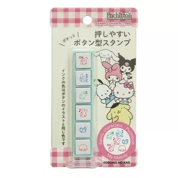 Као Штамп Sanrio Персонажи Pochitto Six My Melody Детская 2412-003
