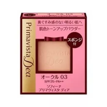 Kao SOFINA Primavista Dear Skin Tone Up Powder Foundation UV #Ocher 03 Refill (Foundation) 1 piece (x 1) [Parallel Import]