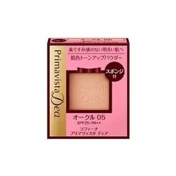 Kao SOFINA Primavista Dear Skin Tone Up Powder Foundation UV 05 Refill 1 шт #Ocher (Фонд) (х 1) [Элемент]