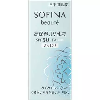 Kao Sofina Sofina Beaute Sofina Beaute Высокоувлажняющий УФ-лосьон SPF50+PA++++ Не трогать 30 мл Утренняя эмульсия и солнцезащитный крем Тщательно встряхните и нанесите