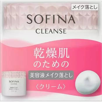Kao Sofina Sofina Средство для снятия макияжа для сухой кожи [Крем] 200 г Средство для снятия макияжа (Кремовый цвет) Sofina Face Wash Используйте, не смачивая руки или лицо.. 2. Мы рекомендуем