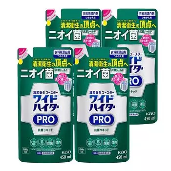Kao Wide Heiter PRO антибактериальная жидкость сменный блок 450 мл x 4 шт. набор [оптовая закупка]