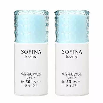 Kaoh Kao Sofina Beaute Высокоувлажняющая УФ-эмульсия Отбеливающая Освежающая 30 мл Набор из 2 шт. [Набор] SPF50+/PA++++