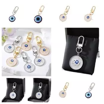 Капающая масляная звезда, брелок для ключей, глаз демона, турецкий голубой глаз, кулон, креативность, ежедневно silver-elephants
