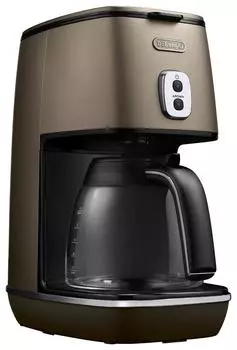 Капельная кофеварка DeLonghi Distinta Regular Coffee на 6 чашек Фильтр с титановым покрытием Режим ароматизации Гарантия 3 года с регистрацией семьи De Longhi