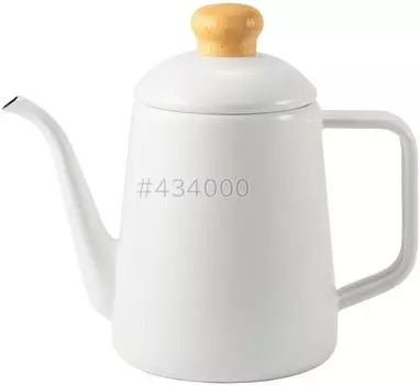 Капельница Fuji Enamel Cotton Plus белая 1,0 л CTP-1.0DP.W белый