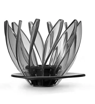 Капельница HARIO V60 SUIREN 02 Black Cups Coffee Hand Drip Spiral Rib 1~4 VDSU-02-TB чёрный