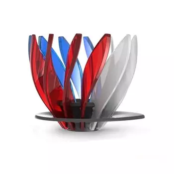 Капельница HARIO V60 SUIREN 02 Tricolor для 1-4 чашек кофе, ручная капельная кофеварка, лимитированная модель 2024 года, спиральное ребро VDSU-02-TRI