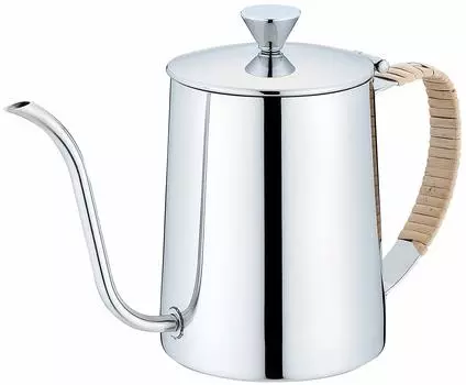 Капельница Sanpo Sangyo, серебристая, 670 куб. см, кофейная капельница, ротанговый рулон 03037505 серебряный