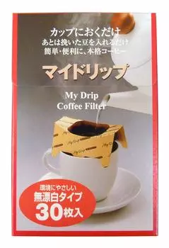Капельницы для кофе Zenmi на одну чашку My Drip, неотбеленный тип, 30 шт.