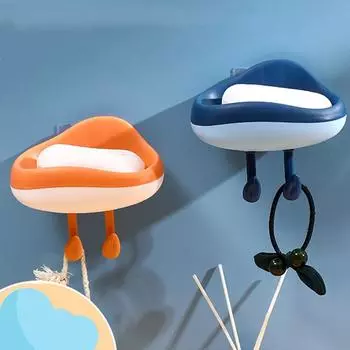 Капельное мыло модный держатель для мыла в форме облака настенный милый мультяшный ящик для хранения в ванной комнате украшения для дома Blue