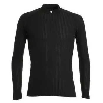 Kapelmuur Cycling Made in Long Sleeve Thermo Size L Innerwear, Japan, Autumn/Winter Underwear, 100% Polypropylene, Black, чёрный