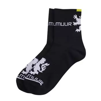 Kapelmuur Cycling Size M Socks, Logo, Black, чёрный