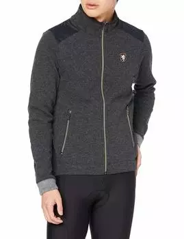 Kapelmuur Pontetorto Knit Cycling Size for Jacket, Charcoal, XS, Fall/Winter (5°C-15°C)