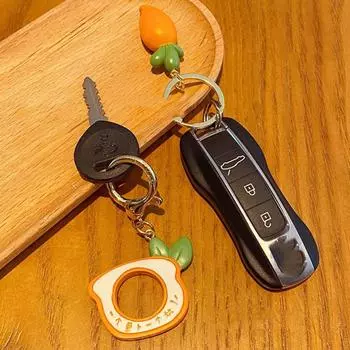 Капибала Магнитный Парный Брелок Капибара Смола Кукла Брелок Пара Кнопка Брелок Пара style B