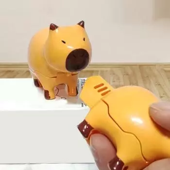 Капибара, гравитационный резак, игрушка-непоседа, забавная складная игрушка для снятия стресса, декомпрессия, портативная, для детей и взрослых, игрушка для упражнений на кончиках пальцев, подарок на день рождения A